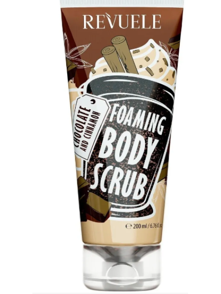 Крем скраб для тела Vaahtoava Vartalokuorinta Suklaa & Kaneli 200мл