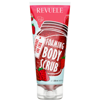 Пенящийся скраб для тела REVUELE Strawberry & Chia 200мл клубника и чиа 