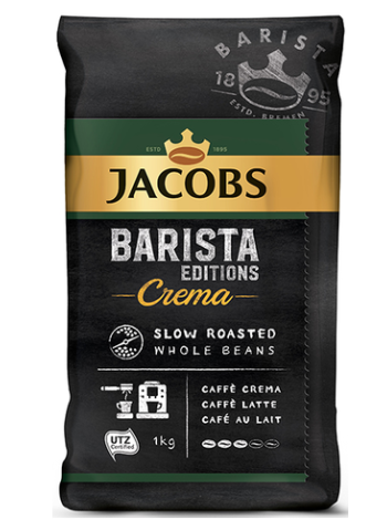 Кофе в зернах Jacobs Barista Crema 1 кг