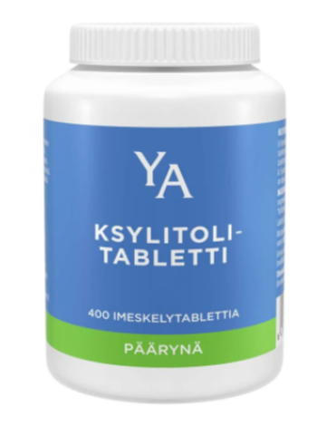 Таблетки с ксилитом со вкусом груши YA KSYLITOLITABLETTI PÄÄRYNÄ 400 шт