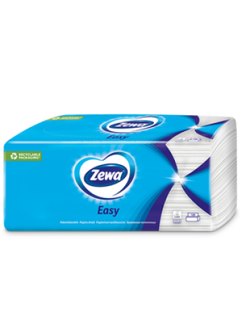 Бумажные салфетки для дома Zewa Easy 120 листов 2-слойная 