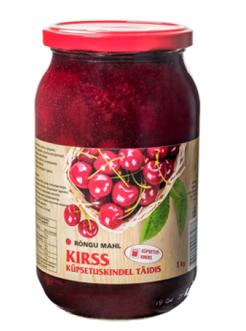 Вишневая начинка для выпечки Rõngu Kirsitäidis 1кг