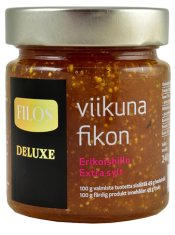 Инжирный джем Filos Deluxe viigimarjamoos 240г