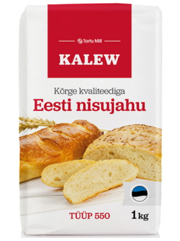 Мука пшеничная высшего сорта KALEW Nisujahu T-550 1 кг