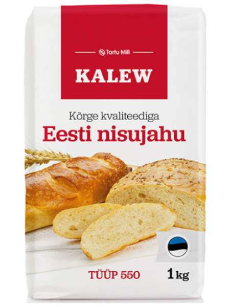Мука пшеничная высшего сорта KALEW Nisujahu T-550 1 кг