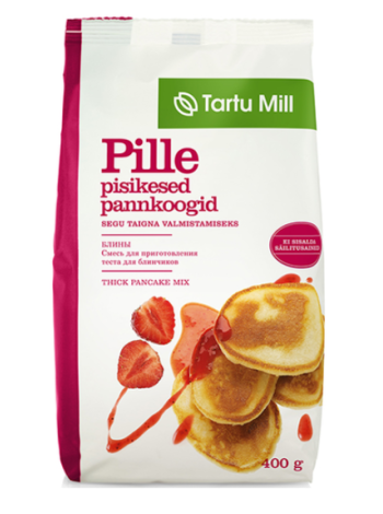Мучная смесь для блинчиков TARTU MILL Pille pisikesed pannkoogid 400г