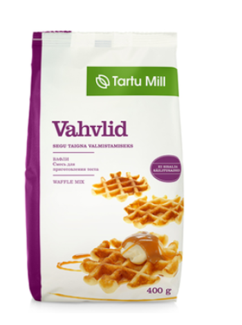 Мучная смесь для выпечки вафель TARTU MILL Vahvlijahu 400г