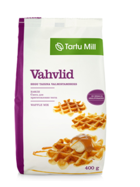 Мучная смесь для выпечки вафель TARTU MILL Vahvlijahu 400г