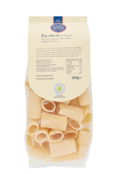 Паста Паккери ди Наполи TERRE D'ITALIA 500 г