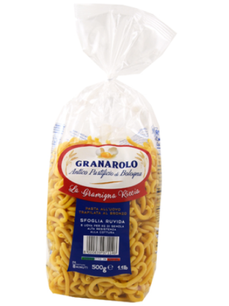 Яичная паста Gramigna Riccia GRANAROLO 500 г