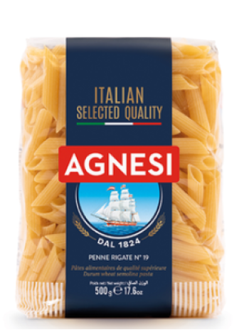 Паста Пенне Ригате Agnesi pasta Penne Rigate 500г