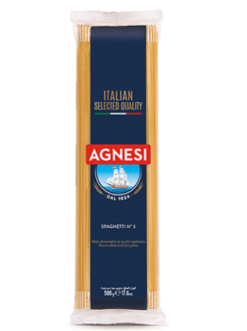 Спагетти Agnesi pasta Spaghetti N3 500г