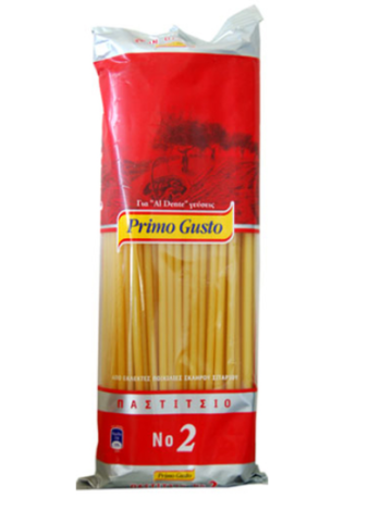 Макароны длинные толстые MELISSA Pasta pikad torud №2 500г