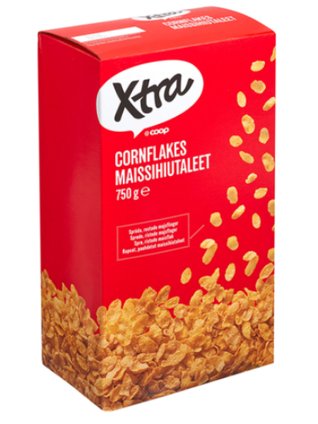 Кукурузные хлопья X-ТРА 750г 