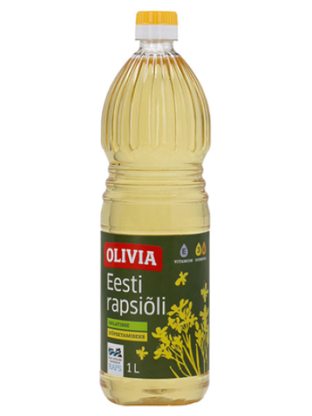 Рапсовое масло OLIVIA 1 л 