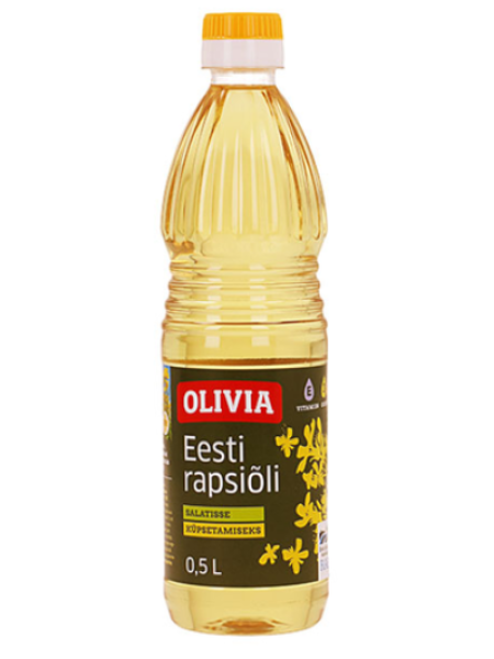 Рапсовое масло OLIVIA Rapsiõli 500мл