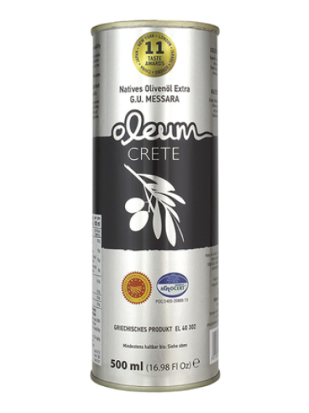 Оливковое масло Oleum Crete extra virgin 500мл