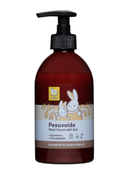 Крем мыло Ainu Kaura Eco Wash 375 мл для детей