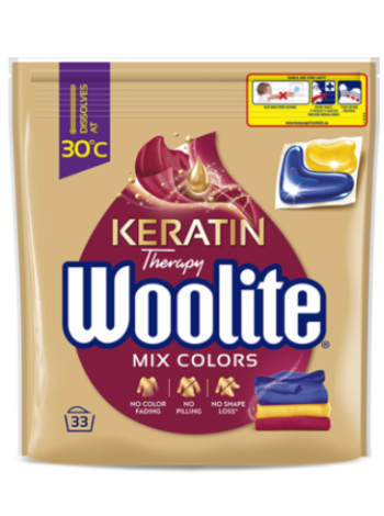 Гелевые капсулы Woolite Color 33шт для цветного белья