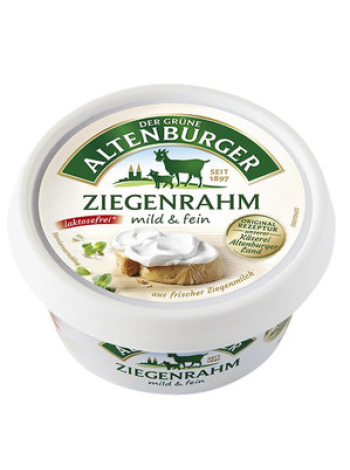 Сыр сливочный Altenburger из козьего молока 150г без лактозы