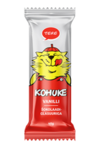 Сырок ванильный с шоколадной глазурью Tere Hello Kohuke 40г