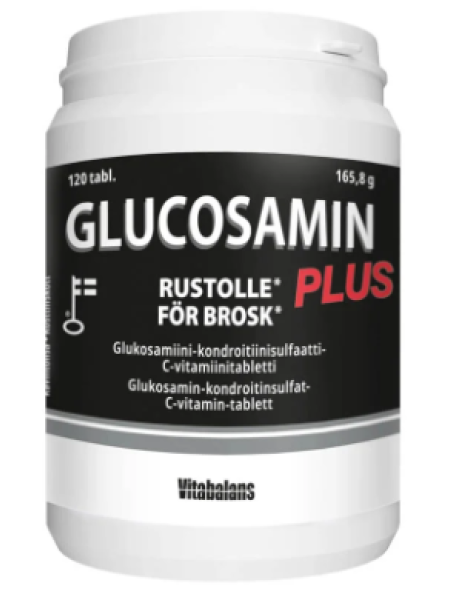 Препарат глюкозамина для суставного хряща Glucosamin PLUS 120таб 165,8г
