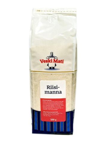 Крупа рисовая VESKI MATI Riisimanna 500г