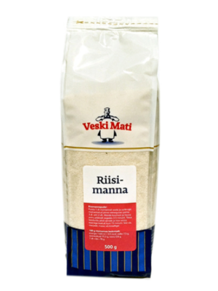 Крупа рисовая VESKI MATI Riisimanna 500г