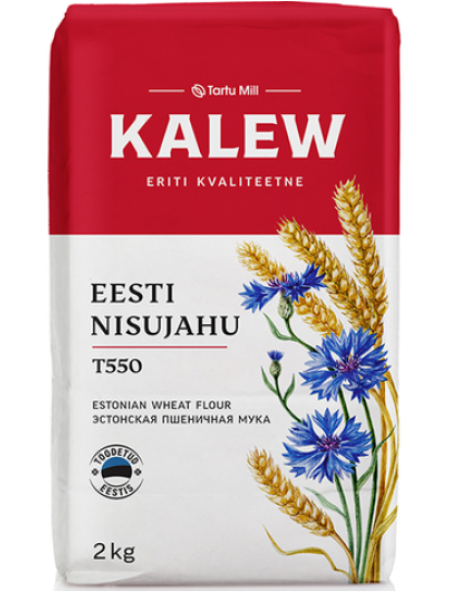 Мука пшеничная высшего сорта KALEW Nisujahu T-550 2кг