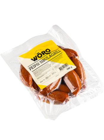 Копченые мини сардельки на гриле WÕRO Peipsi sibulagrill 900г