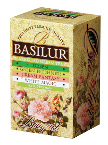 Чай зеленый Basilur Букет Кремовая фантазия 20 х 1,5 г