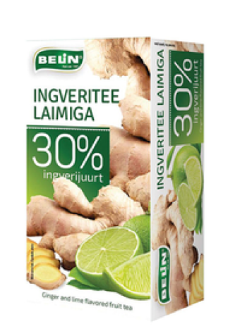 Чай травяной Belin 20х2г имбирь лайм