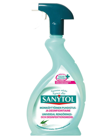 Дезинфицирующее средство общего назначения Sanytol 500мл спрей