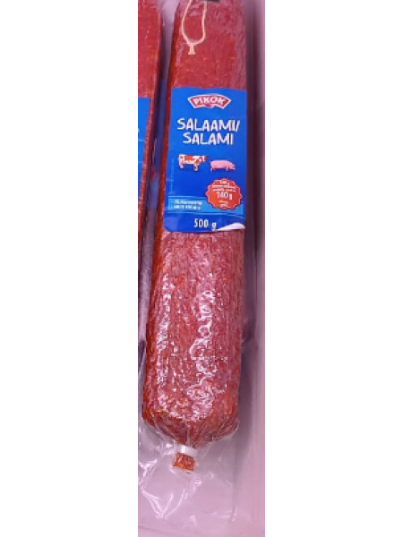 Салями Pikok Kulmsuitsusalami 500г палка