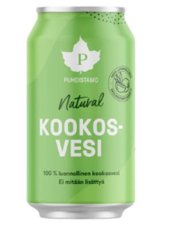 Спортивный напиток Purhistamo 310 мл Кокосовая вода