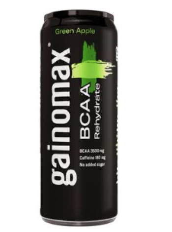 Энергетический напиток Gainomax BCAA Rehydrate Energiajuoma 330 мл Зеленое яблоко 