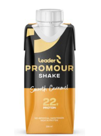 Молочно-протеиновыйе напиток Leader Promour 250 мл со вкусом карамели