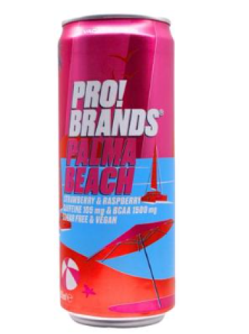 Газированный напиток ProBrands BCAA Palma Beach 330мл
