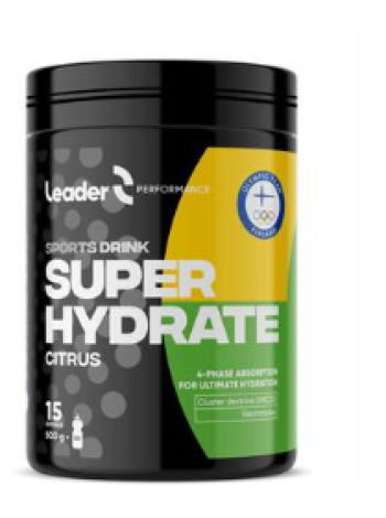 Спортивный напиток порошок Leader Performance Super Hydrate Sport 500г со вкусом цитрусовых 