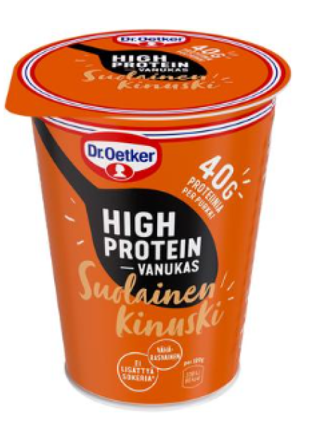 Пудинг Dr.Oetker High Protein 400г со вкусом соленой ириски