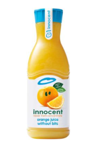 Апельсиновый сок натуральный Innocent 900 мл без мякоти