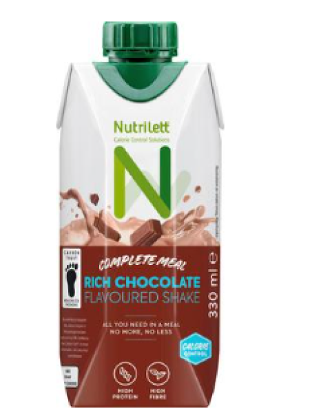 Коктейль низколактозный со вкусом шоколада Nutrilett Rich Chocolate 330 мл