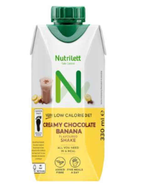 Коктейль Nutrilett VLCD Creamy Chocolate Banana 330мл шоколад банан