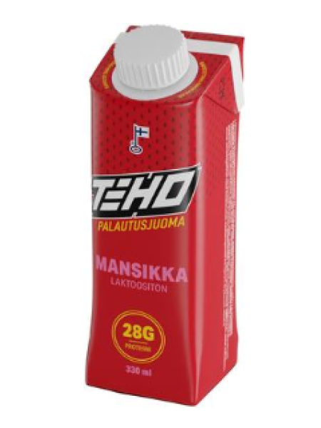 Клубничный восстанавливающий напиток TEHO Mansikka 0,33 л