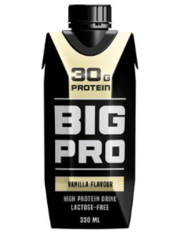 Протеиновый напиток ванильный BIG PRO UHT 330 мл без лактозы