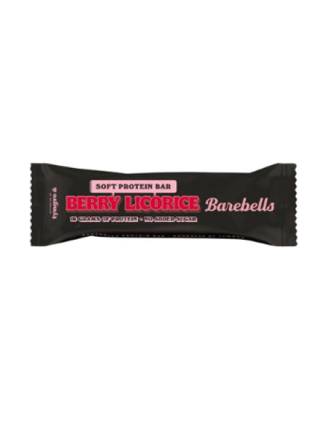 Протеиновый батончик со вкусом лакрицы Barebells Soft Bar Berry Licorice 55г