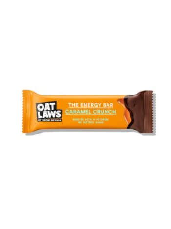 Веганский энергетический батончик Oatlaws Energy Caramel Crunch 40г