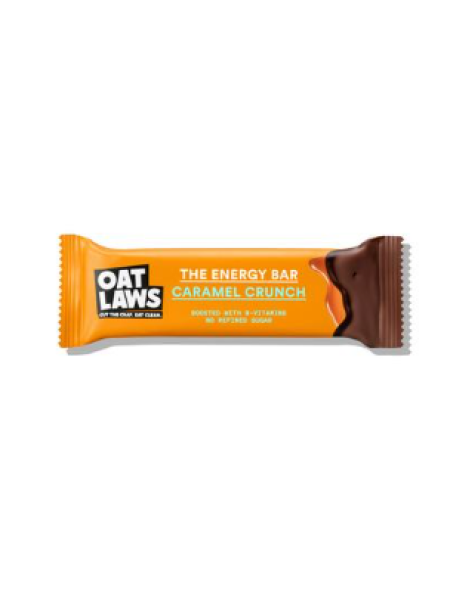 Веганский энергетический батончик Oatlaws Energy Caramel Crunch 40г