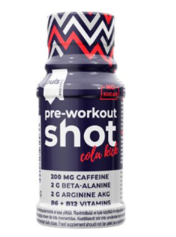 Предтренировочный комплекс PULS Pre-Workout Shot Cola Kick 60 мл