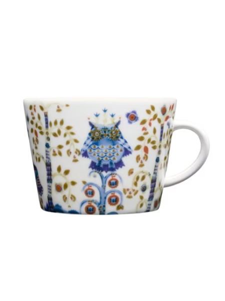 Чашка для кофе или капучино Iittala Taika 200мл белая сова